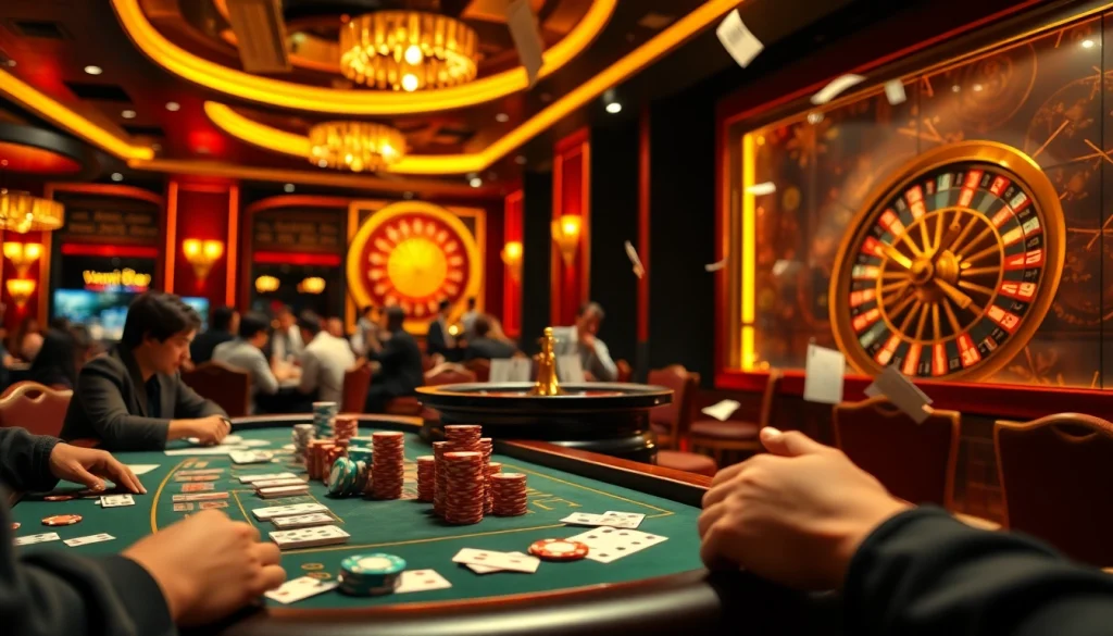 PS99 delivers exhilarating casino gaming, showcasing a vibrant poker table with high-stakes excitement.